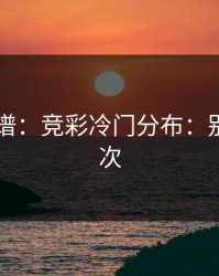 真的离谱：竞彩冷门分布：别只看名次