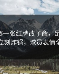 五大联赛一张红牌改了命，足彩盘面，评论区立刻炸锅，球员表情全写脸上
